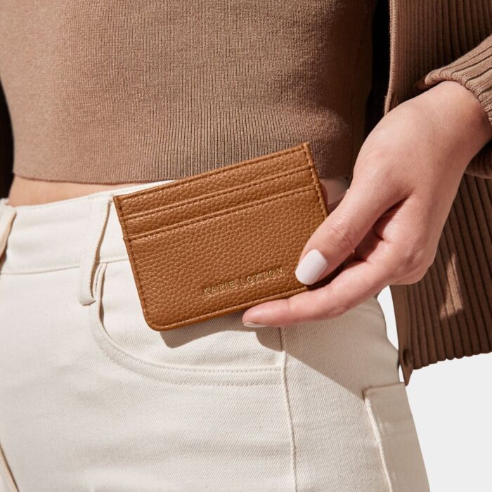 Katie Loxton Mia Card Holder - Tan